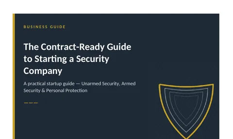 The Contract-Ready Guide to Starting a Security Company preview